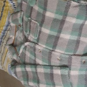 Koolaburra by UGG coat, fleece XL new, sage/plaid